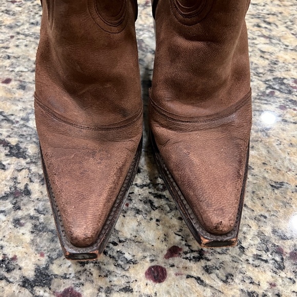 Old Gringo Mid Calf Brown Boots - Picture 2 of 6